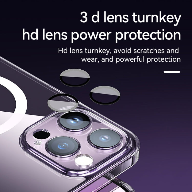 For iPhone 14 Pro SULADA Jingpin Series All-inclusive Lens Electroplated TPU Phone Case(Blue) - free shipping - PMC TechLife - Order now!