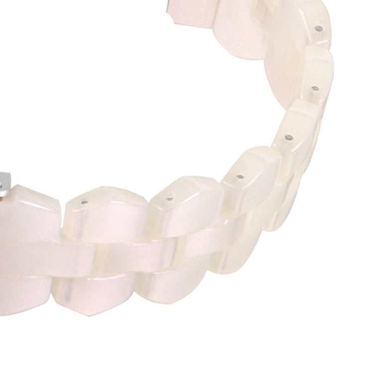 For Fitbit Versa 4 / Sense 2 Universal Rhombus Resin Watch Band(Mermaid Pink) - free shipping - PMC TechLife - Order now!