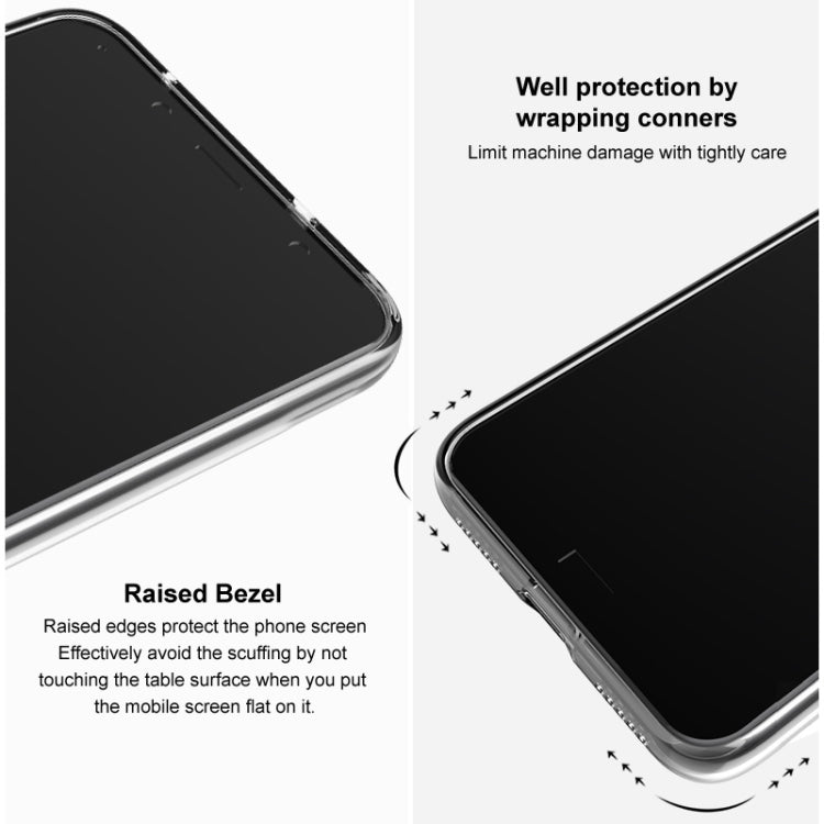 For Google Pixel 7 IMAK UX-5 Series Transparent Shockproof TPU Protective Phone Case(Transparent) - Google Cases by imak | Online Shopping South Africa | PMC TechLife | Buy Now Pay Later Mobicred