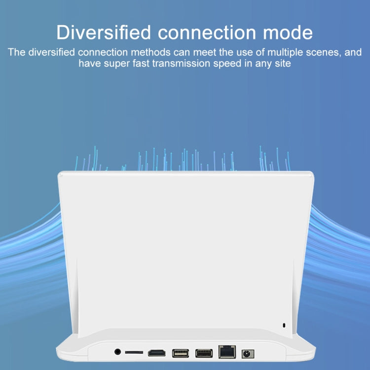 HSD1007A 10.1 inch Touch Screen All in One PC, RK3288 2GB+16GB Android 6.0, Plug:AU Plug(White) - All in One PC by PMC TechLife | Online Shopping South Africa | PMC TechLife