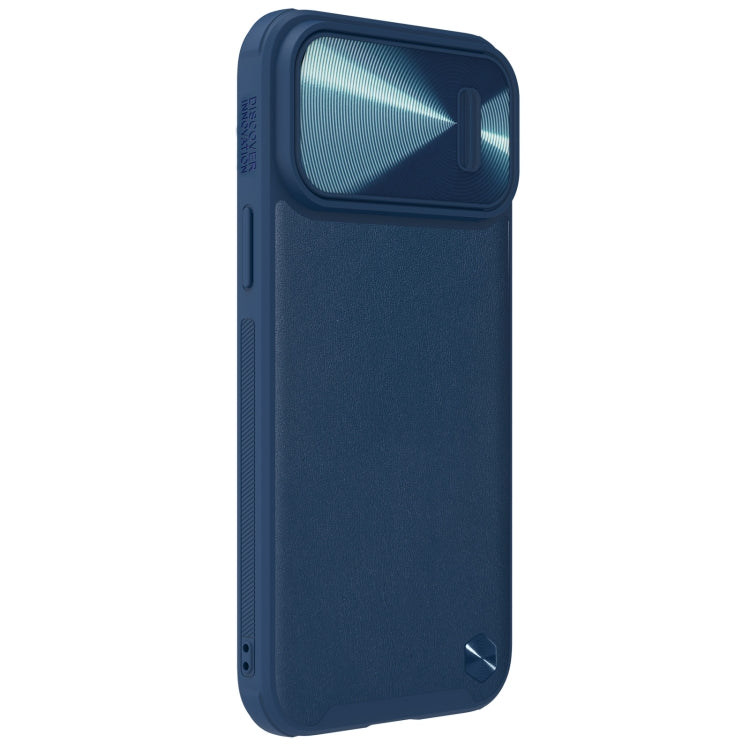 For iPhone 14 Pro Max NILLKIN PC + TPU Magnetic Phone Case(Blue) - iPhone 14 Pro Max Cases by NILLKIN | Online Shopping South Africa | PMC Jewellery