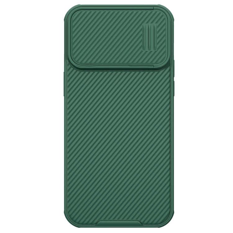 For iPhone 14 Pro Max NILLKIN CamShield S PC Phone Case(Green) - free shipping - PMC TechLife - Order now!
