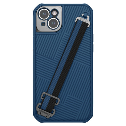 For iPhone 14 Plus NILLKIN Shadow Series Magnetic Magsafe Phone Case(Blue) - iPhone 14 Plus Cases by NILLKIN | Online Shopping South Africa | PMC Jewellery