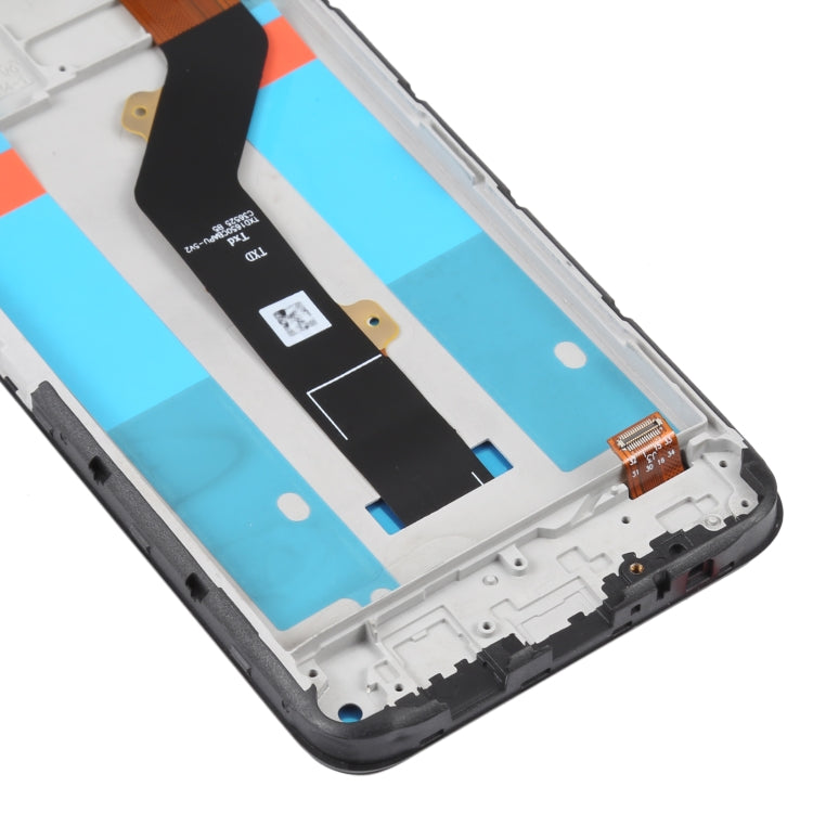 OEM LCD Screen For Tecno Spark 7 Digitizer Full Assembly with Frame - free shipping - PMC TechLife - Order now!