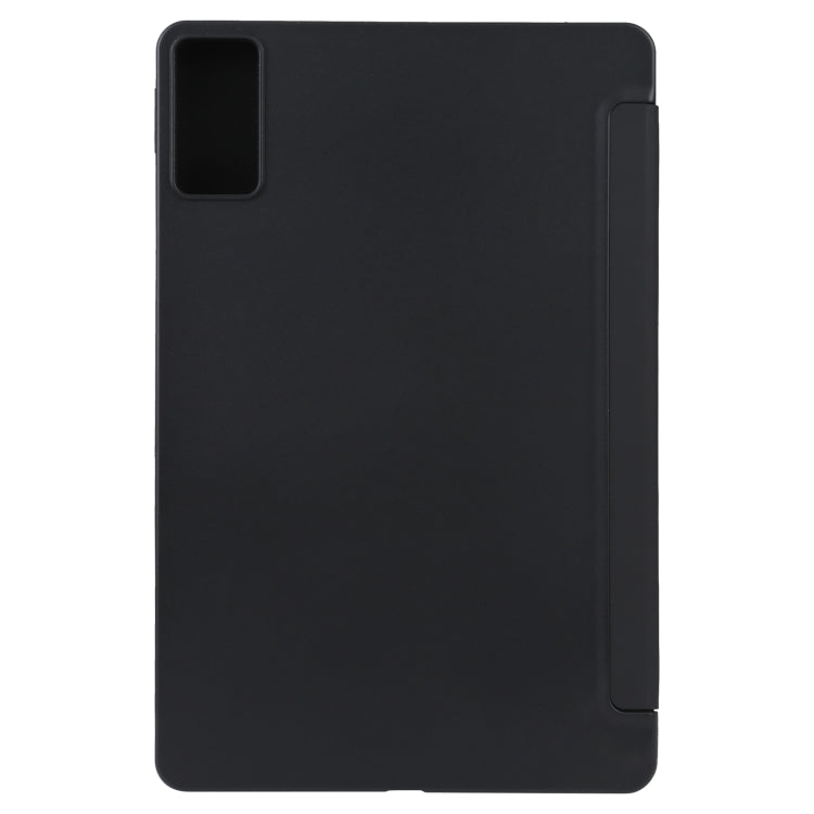 For Xiaomi Redmi Pad 10.61 2022 Three-fold Holder Flip Tablet Leather Case(Black) - free shipping - PMC TechLife - Order now!