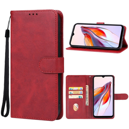 For Xiaomi Redmi 12C Leather Phone Case(Red) - Xiaomi Cases by PMC Jewellery | Online Shopping South Africa | PMC Jewellery