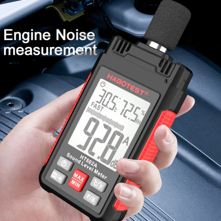 HABOTEST HT602 Multifunctional Digital Display Noise Decibel Tester - free shipping - PMC TechLife - Order now!