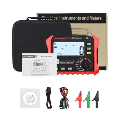 HABOTEST HT5910 Leakage Switch & Loop Resistance Tester - Battery & Resistance Tester by HABOTEST | Online Shopping South Africa | PMC Jewellery | Buy Now Pay Later Mobicred