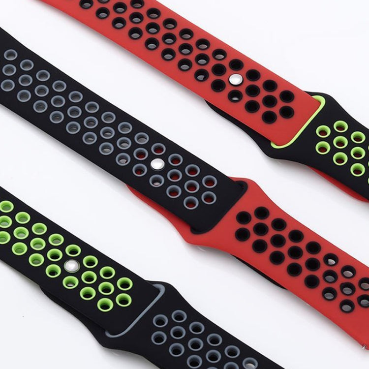 For Google Pixel Watch Two-color Reverse Buckle Silicone Watch Band(Green Blue) - free shipping - PMC TechLife - Order now!