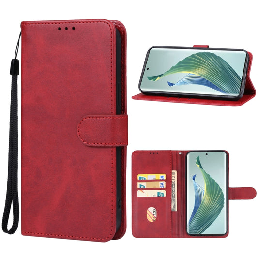 For Honor Magic 5 Lite Leather Phone Case(Red) - Honor Cases by PMC Jewellery | Online Shopping South Africa | PMC Jewellery