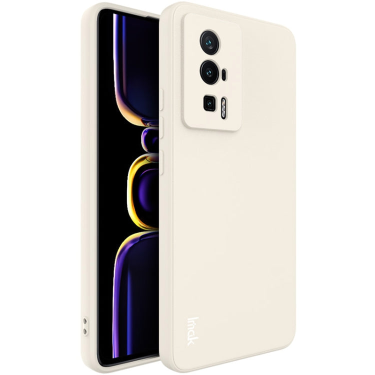 For Xiaomi Redmi K60 5G / K60 Pro 5G / Poco F5 Pro 5G IMAK UC-4 Series Straight Edge TPU Soft Phone Case(White) - Redmi K60 Cases by imak | Online Shopping South Africa | PMC Jewellery