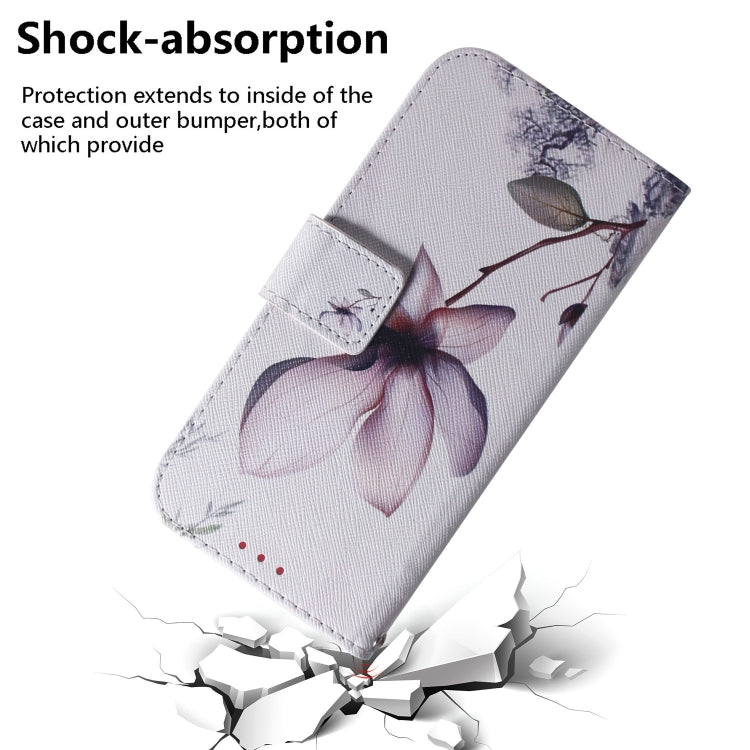 For Samsung Galaxy A54 5G Coloured Drawing Flip Leather Phone Case(Magnolia) - free shipping - PMC TechLife - Order now!