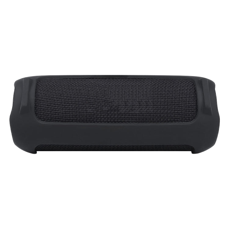 For JBL Flip 6 Bluetooth Speaker Portable Silicone Case with Shoulder Strap(Black) - Protective Case by PMC TechLife | Online Shopping South Africa | PMC TechLife