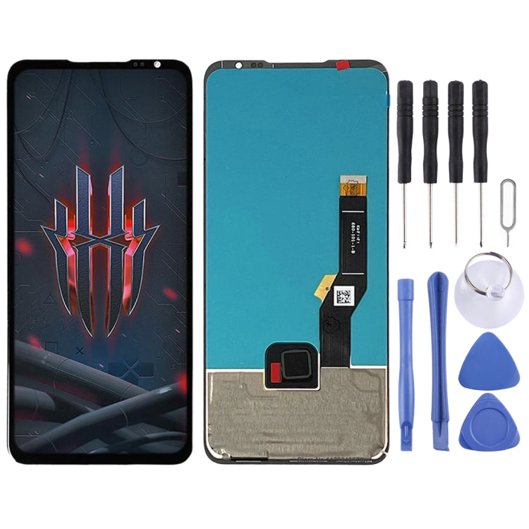 AMOLED LCD Screen For ZTE Nubia Red Magic 6s Pro NX669S with Digitizer Full Assembly(Black) - For ZTE by PMC Jewellery | Online Shopping South Africa | PMC Jewellery