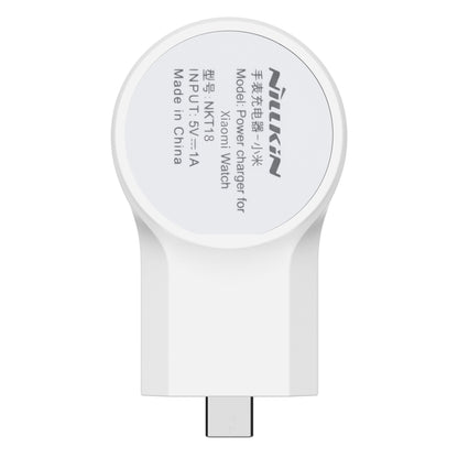 NILLKIN For Xiaomi S1 Pro USB-C / Type-C Mini Portable Smart Watch Charger(White) - Charger by NILLKIN | Online Shopping South Africa | PMC Jewellery | Buy Now Pay Later Mobicred