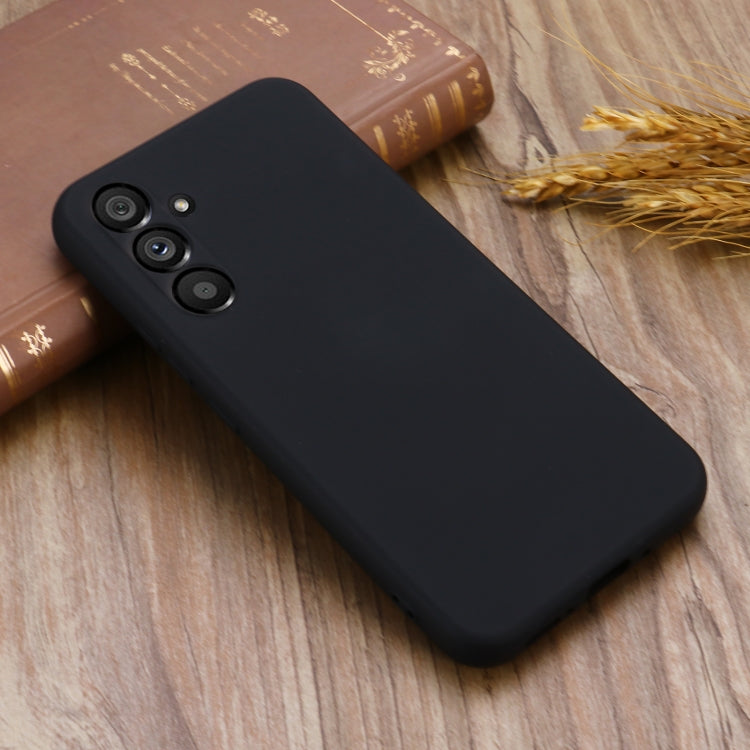 For Samsung Galaxy A34 5G Pure Color Liquid Silicone Shockproof Phone Case(Black) - free shipping - PMC TechLife - Order now!