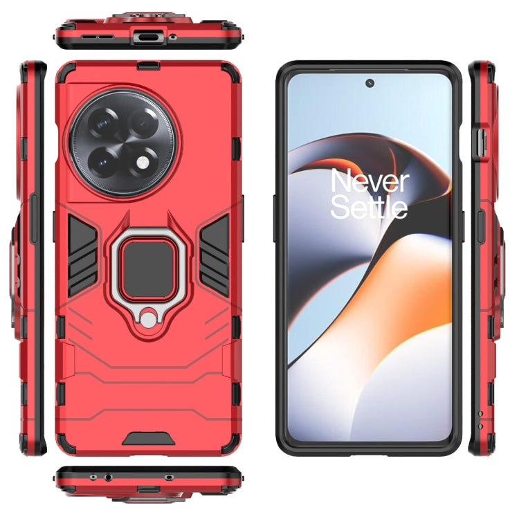 For OnePlus Ace 2 / 11R Magnetic Ring Holder PC + TPU Phone Case(Red) - free shipping - PMC TechLife - Order now!