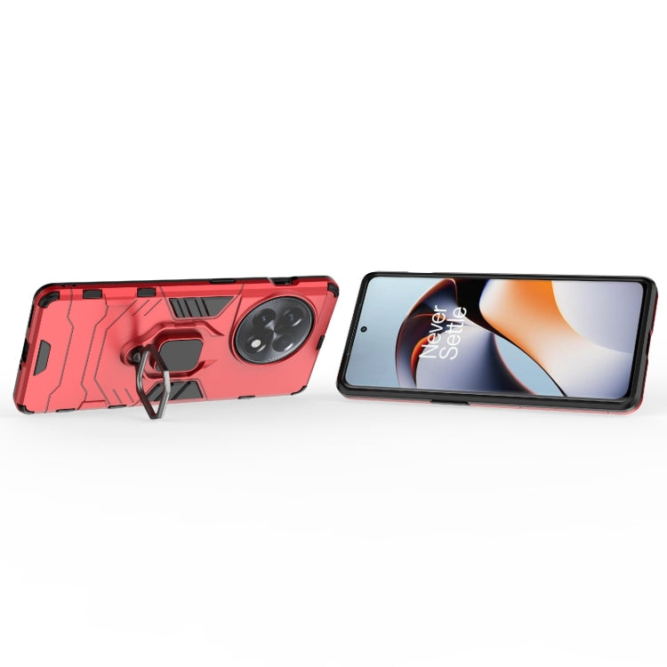 For OnePlus Ace 2 / 11R Magnetic Ring Holder PC + TPU Phone Case(Red) - free shipping - PMC TechLife - Order now!