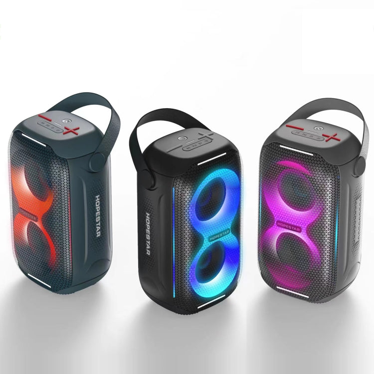 HOPESTAR Party200 mini Portable Tone Pulse RGB Light Bluetooth Speaker(Blue) - free shipping - PMC TechLife - Order now!