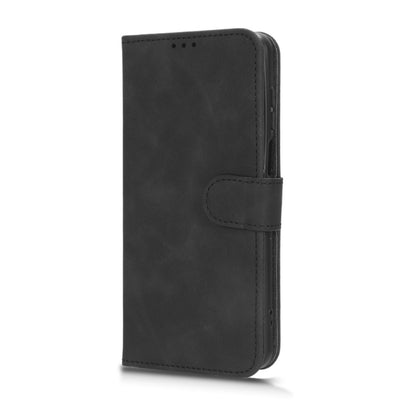 For Motorola Moto G13 / G23 / G53 Skin Feel Magnetic Flip Leather Phone Case(Black) - Motorola Cases by PMC Jewellery | Online Shopping South Africa | PMC Jewellery