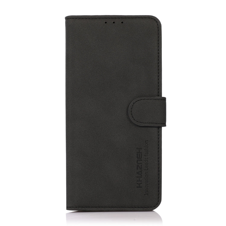 For Honor X7a 4G KHAZNEH Matte Texture Leather Phone Case(Black) - free shipping - PMC TechLife - Order now!