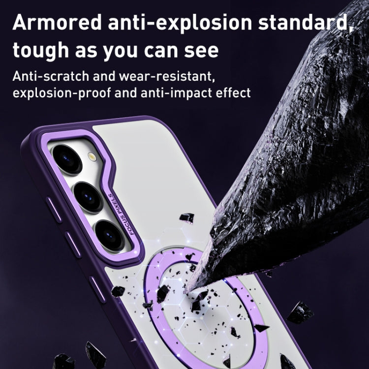For Samsung Galaxy S23 5G Skin Feel MagSafe Shockproof Phone Case with Holder(Black) - free shipping - PMC TechLife - Order now!