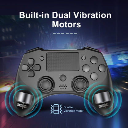 398 Bluetooth 5.0 Wireless Game Controller for PS4 / PC / Android(Black) - Gamepads by PMC Jewellery | Online Shopping South Africa | PMC Jewellery