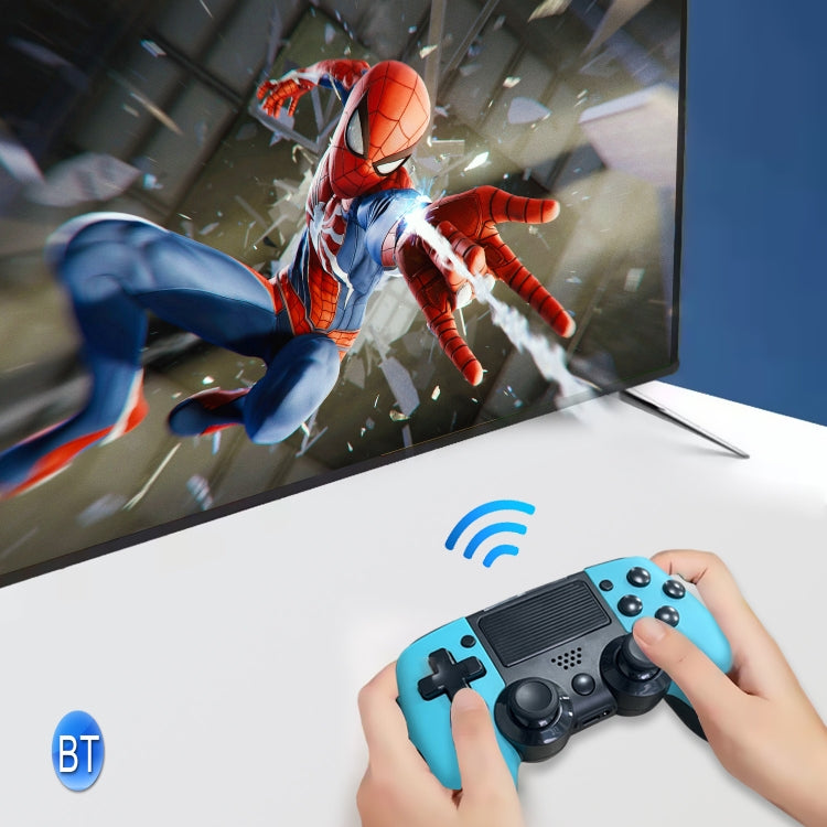 298 Bluetooth 5.0 Wireless Game Controller for PS4 / PC / Android(Blue) - Gamepads by PMC Jewellery | Online Shopping South Africa | PMC Jewellery