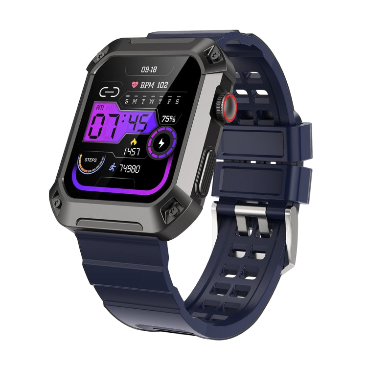 Rogbid Tank S2 1.83 inch IPS Screen Smart Watch, Support Bluetooth Calling / Blood Pressure / Sleep Monitoring(Blue) - Smart Watches by Rogbid | Online Shopping South Africa | PMC Jewellery | Buy Now Pay Later Mobicred