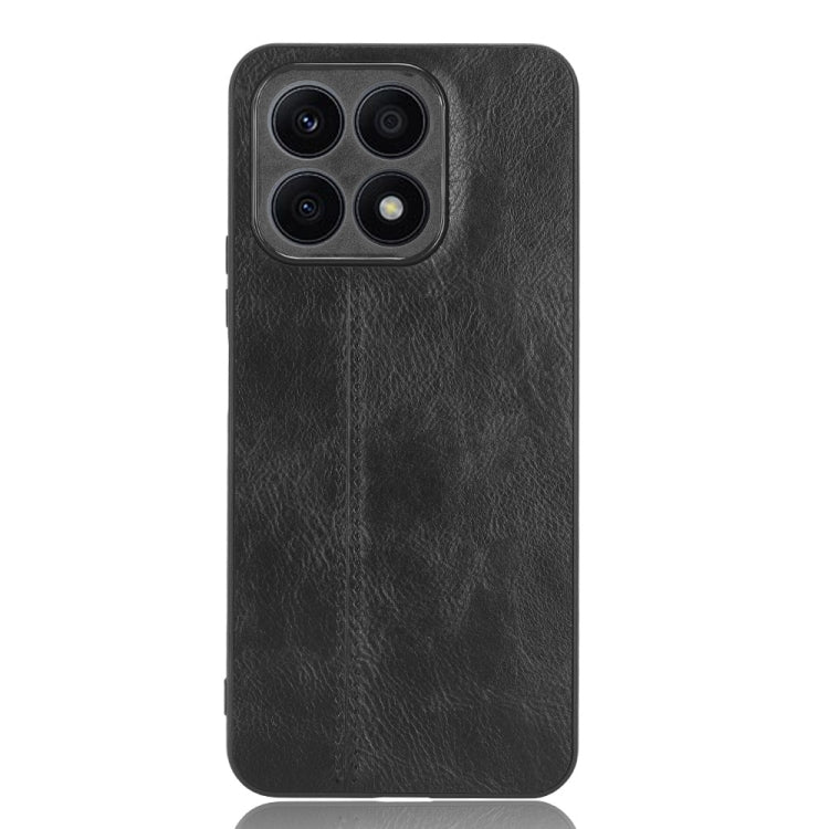 For Honor X8a Sewing Cow Pattern Skin PC + PU + TPU Phone Case(Black) - free shipping - PMC TechLife - Order now!