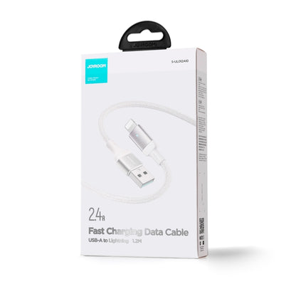 JOYROOM S-UL012A10 Extraordinary Series 2.4A USB-A to 8 Pin Fast Charging Data Cable, Cable Length:2m(White) - Normal Style Cable by JOYROOM | Online Shopping South Africa | PMC Jewellery