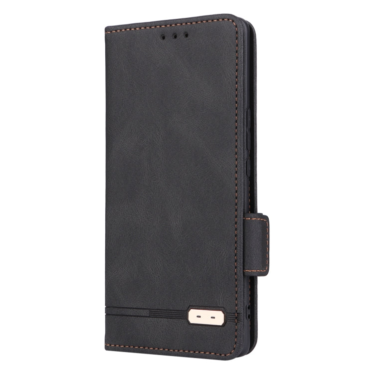 For Honor X9a 5G / Magic5 Lite Magnetic Clasp Flip Leather Phone Case(Black) - free shipping - PMC TechLife - Order now!