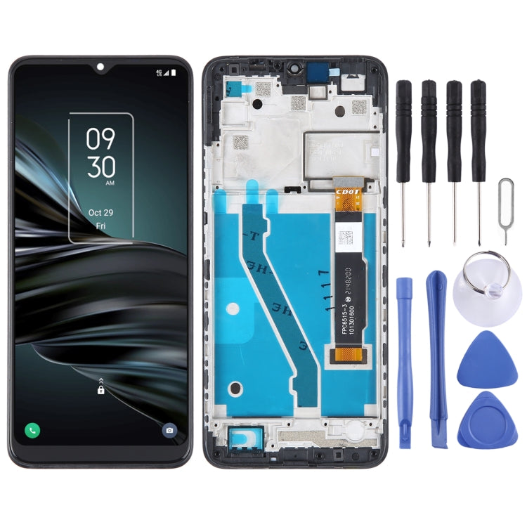 OEM LCD Screen For TCL 20 XE Digitizer Full Assembly With Frame - free shipping - PMC TechLife - Order now!