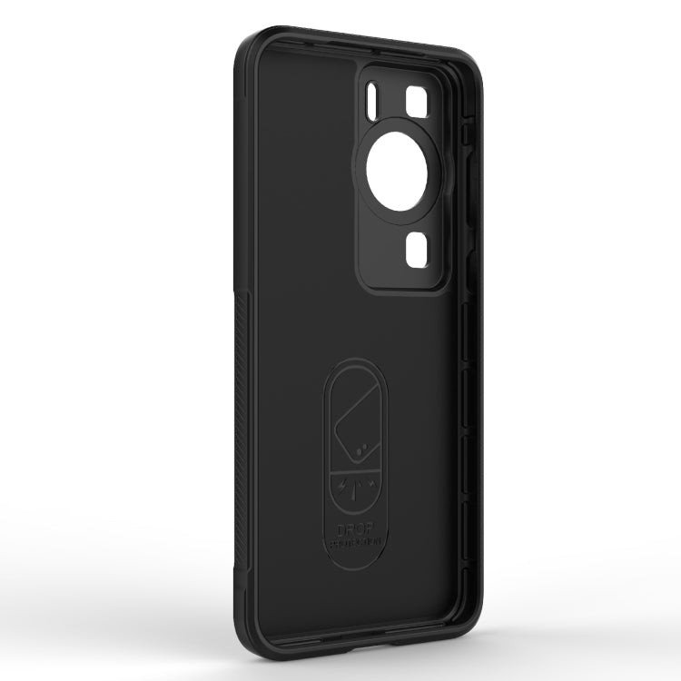 For Huawei P60 Magic Shield TPU + Flannel Phone Case(White) - Huawei Cases by PMC TechLife | Online Shopping South Africa | PMC TechLife | Buy Now Pay Later Mobicred
