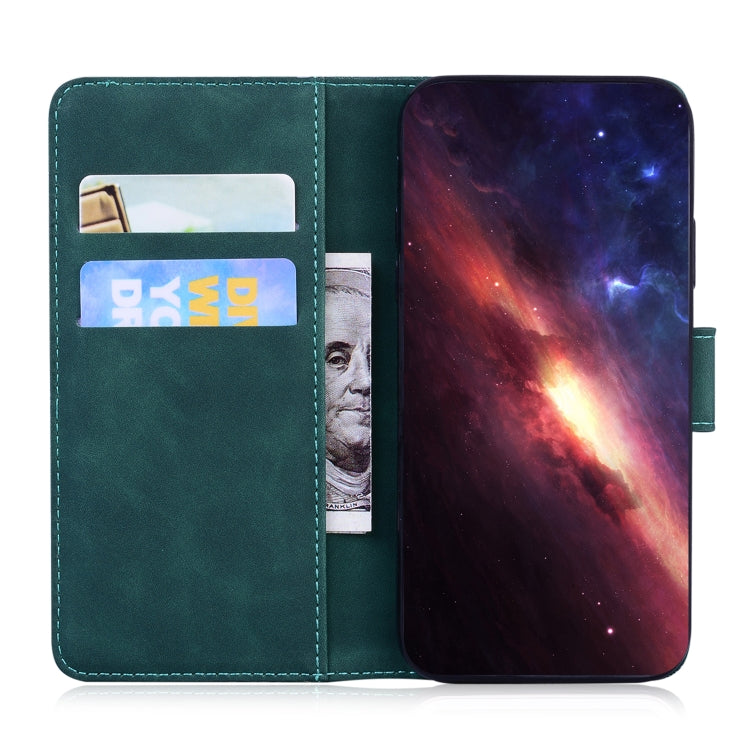 For Xiaomi Redmi 12C / 11A Tiger Embossing Pattern Flip Leather Phone Case(Green) - free shipping - PMC TechLife - Order now!