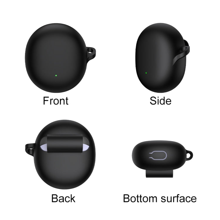 For OPPO Enco Air 3 Silicone Wireless Earphone Protective Case(Midnight) - Other Earphone Case by PMC TechLife | Online Shopping South Africa | PMC TechLife