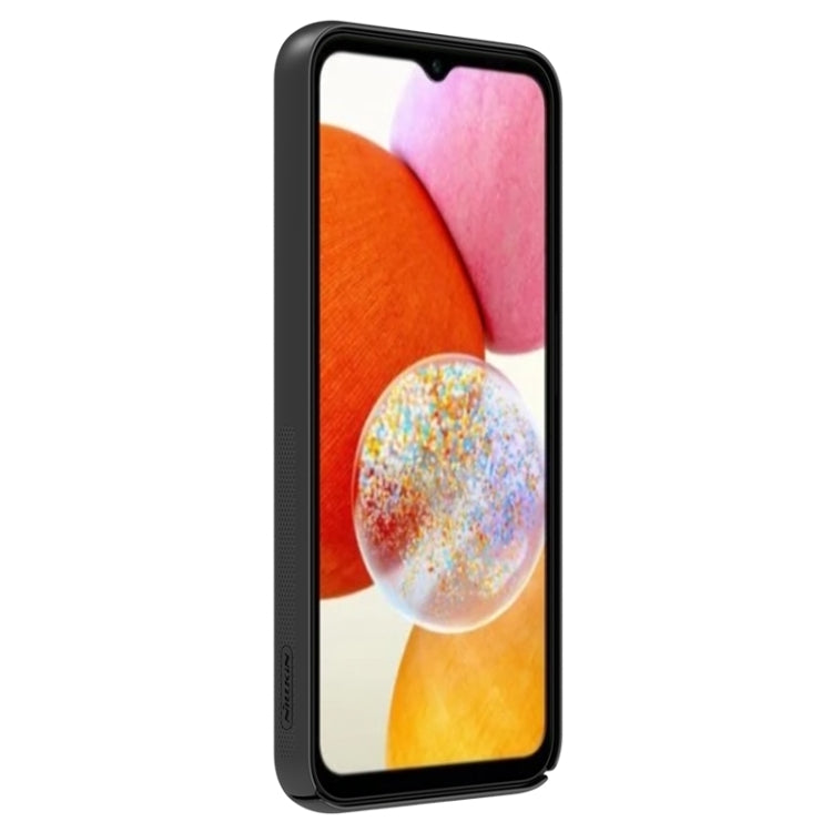 For Samsung Galaxy A14 4G NILLKIN Black Mirror Series Camshield PC Phone Case(Black) - Galaxy Phone Cases by NILLKIN | Online Shopping South Africa | PMC TechLife | Buy Now Pay Later Mobicred