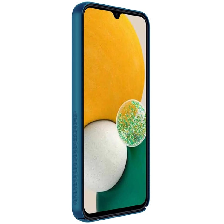 For Samsung Galaxy A14 4G NILLKIN Frosted PC Phone Case(Blue) - Galaxy Phone Cases by NILLKIN | Online Shopping South Africa | PMC TechLife | Buy Now Pay Later Mobicred
