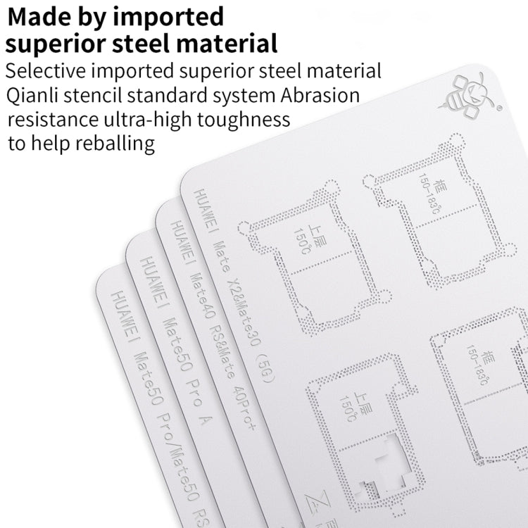 For iPhone X-11 Pro Max Qianli Mega-idea Multi-functional Middle Frame Positioning BGA Reballing Platform - Repair Platform by QIANLI | Online Shopping South Africa | PMC Jewellery