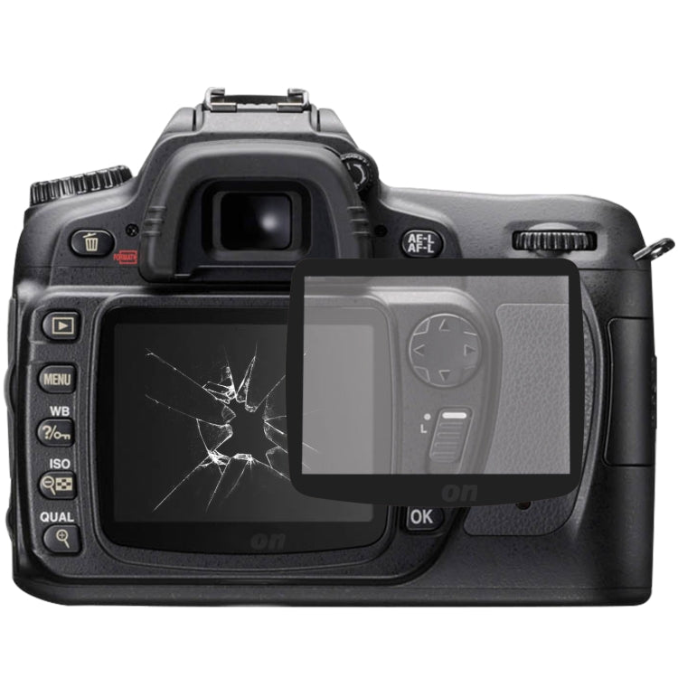 For Nikon D80 Acrylic Material LCD Screen Outer Lens - free shipping - PMC TechLife - Order now!