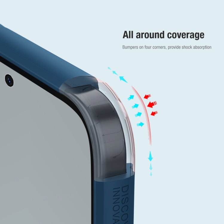 For Meizu 20 NILLKIN Frosted Shield Pro PC + TPU Phone Case(Green) - Meizu by NILLKIN | Online Shopping South Africa | PMC TechLife | Buy Now Pay Later Mobicred