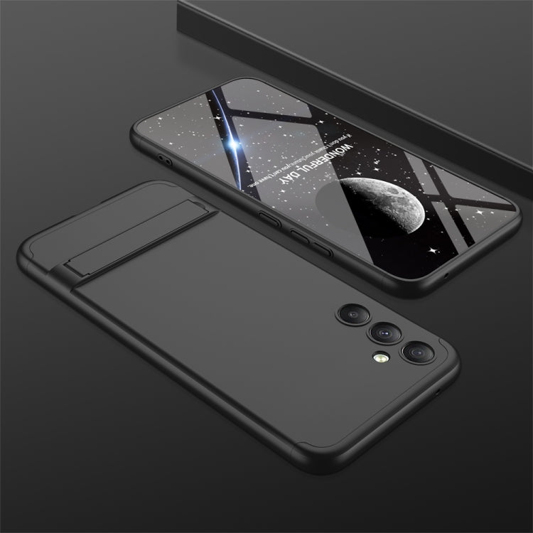 For Samsung Galaxy A34 5G GKK Three Stage Splicing Full Coverage PC Phone Case(Black) - Galaxy Phone Cases by GKK | Online Shopping South Africa | PMC TechLife | Buy Now Pay Later Mobicred