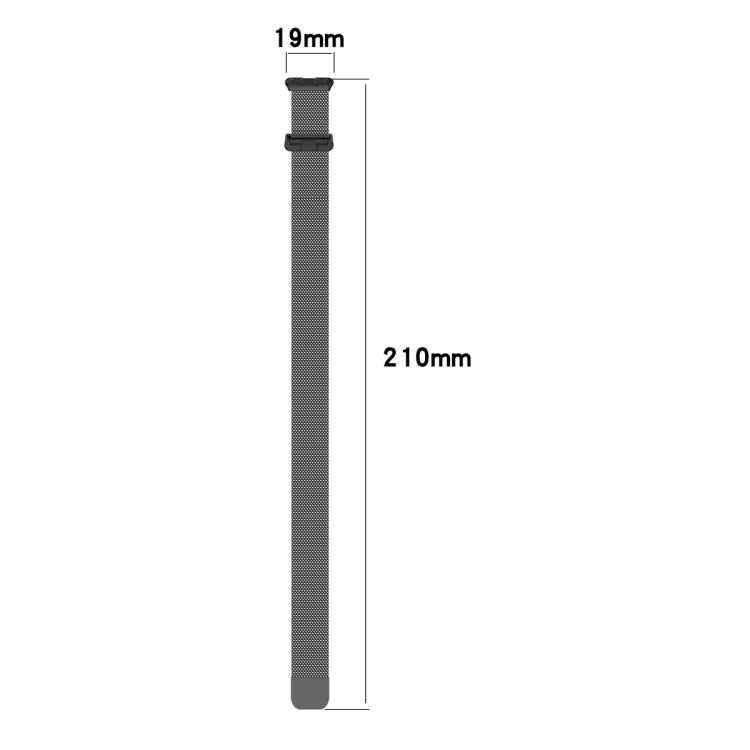 For Huawei Band 10 / 9 / 8 Milanese Metal Watch Band(Gold) - Watch Bands by PMC TechLife | Online Shopping South Africa | PMC TechLife | Buy Now Pay Later Mobicred