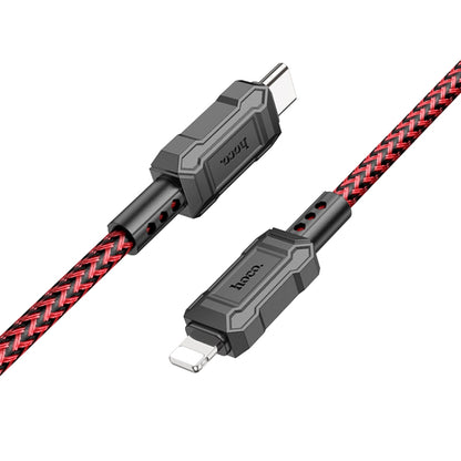 hoco X94 Leader PD 20W USB-C / Type-C to 8 Pin Charging Data Dable, Length:1m(Red) - 2 in 1 Cable by hoco | Online Shopping South Africa | PMC Jewellery