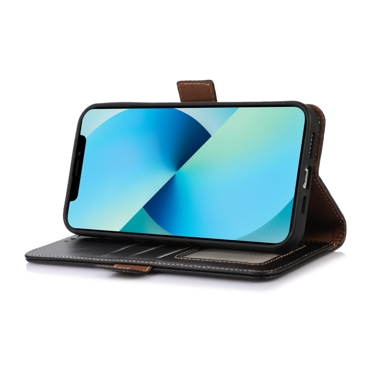 For Xiaomi 13 Ultra Crazy Horse Top Layer Cowhide Leather Phone Case(Black) - Xiaomi Cases by PMC TechLife | Online Shopping South Africa | PMC TechLife | Buy Now Pay Later Mobicred