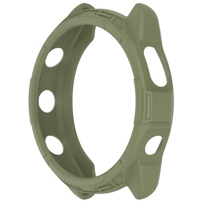 For Garmin Forerunner 965 Armor Hollow Watch Protective Case(Jungle Green) - Watch Cases by PMC Jewellery | Online Shopping South Africa | PMC Jewellery