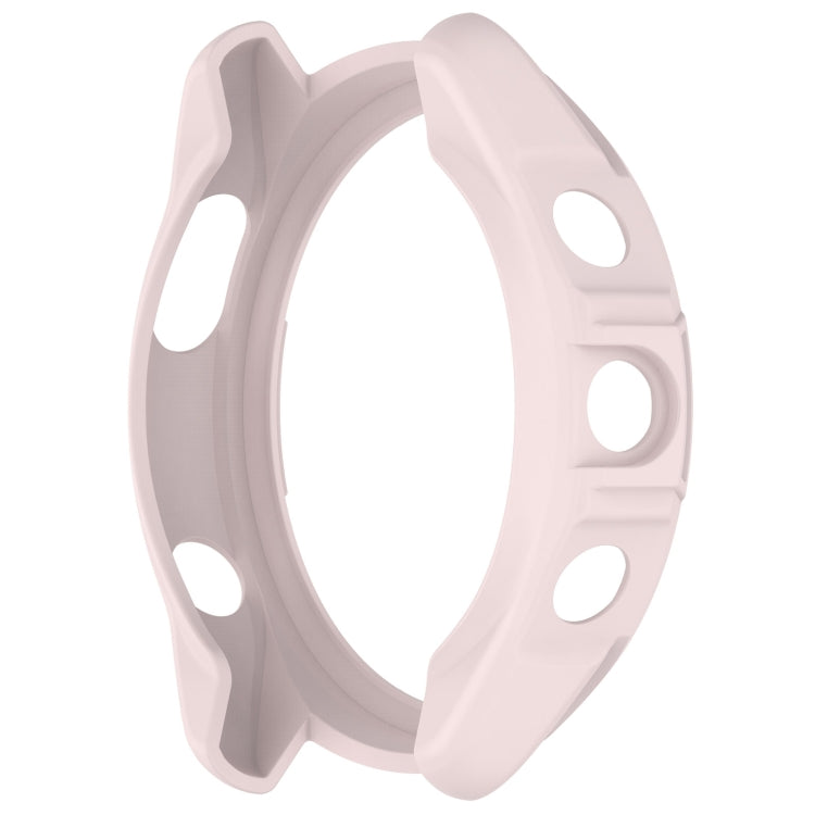 For Garmin Forerunner 965 Armor Hollow Watch Protective Case(Light Pink) - Watch Cases by PMC Jewellery | Online Shopping South Africa | PMC Jewellery