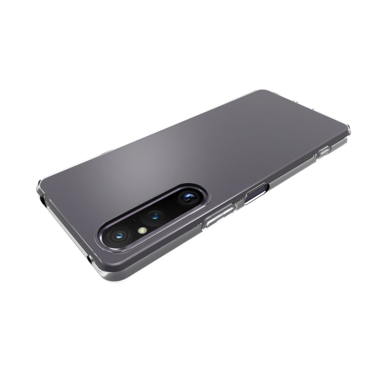 For Sony Xperia 1 V Waterproof Texture TPU Phone Case(Transparent) - Sony Cases by PMC Jewellery | Online Shopping South Africa | PMC Jewellery