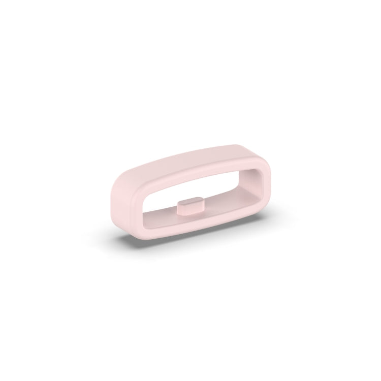 22mm 10pcs Universal Watch Band Fixed Silicone Ring Safety Buckle(Light Pink) -  by PMC TechLife | Online Shopping South Africa | PMC TechLife