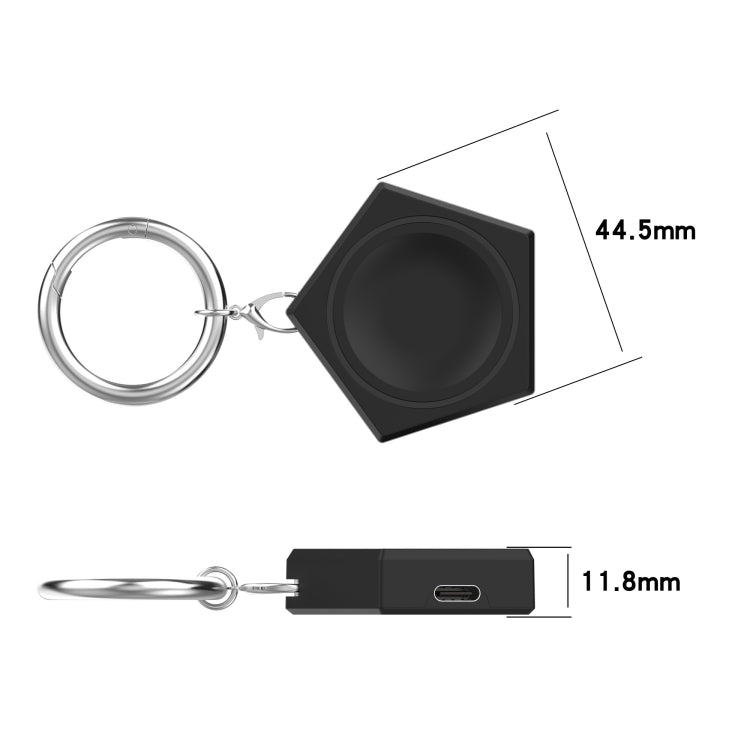 For Huawei Watch Ultimate Portable Universal Smart Watch Charger, Port:Micro-USB(Black) - Charger by PMC TechLife | Online Shopping South Africa | PMC TechLife